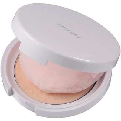 Chifure Pressed Powder компактная пудра #2 Pearly Lucent комплект с футляром, зеркалом, пуховкой 8,5 г