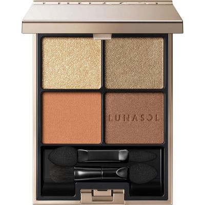 Kanebo LUNASOL Eye Coloration палетка теней #18 Сепия Янтарный, 6,7 г.