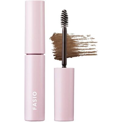 Kose Fasio Тушь для бровей, оттенок 01 Темно-коричневый, 4 г