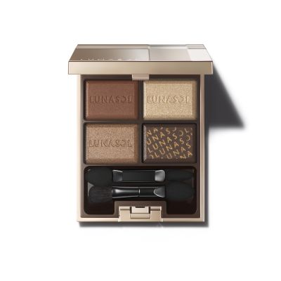 Lunasol Selection de Chocolat Eyes Набор из 4х теней для век, Chocolat Amer 02, 5,5 г.