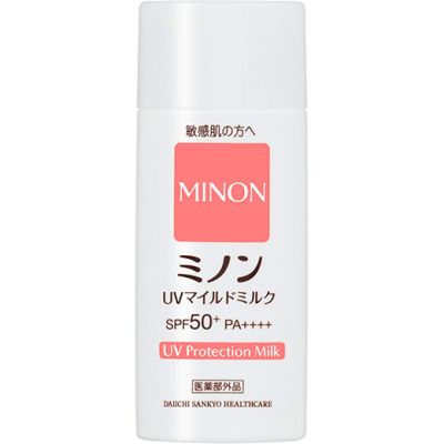 Minon UV Mild Milk SPF50+ PA++++ солнцезащитное молочко для чувствительной кожи, 80 мл