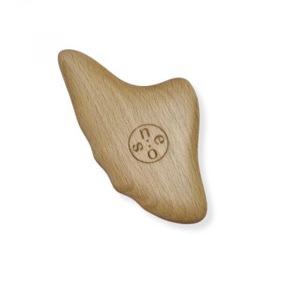 Neos:lab Face Sculptor деревянный скребок гуаша для массажа лица, 72 мм х 124 мм