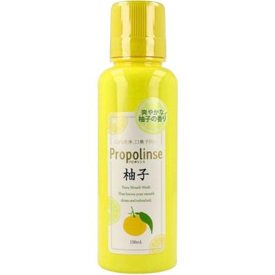 PROPOLINSE эликсир для зубов с прополисом, экстрактом зеленого чая, с освежающим ароматом юдзу, 150 мл