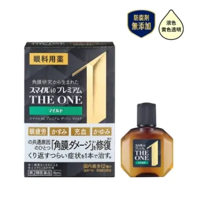 Lion Smile 40 Premium The One Mild от усталости глаз, для восстановл. роговицы, индекс 2, 15 мл. До 01/2028