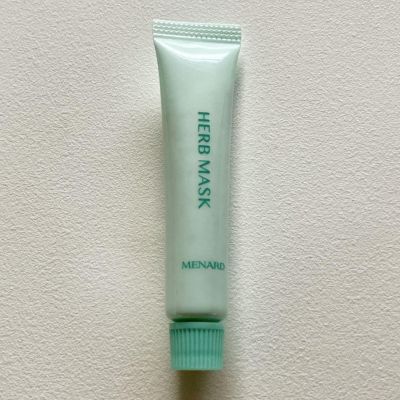 Menard Herb Mask Травяная, отшелушивающая и увлажняющая кремовая маска для лица, mini 9 г