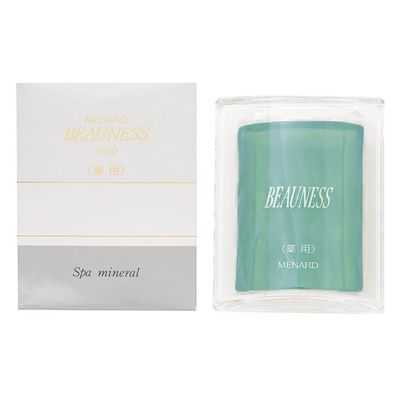 Menard Beauness Soap Spa Mineral мыло для предотвращения акне + прозрачный футляр, 120 г