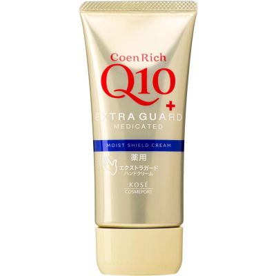 KOSE CoenRich Q10 Защитный крем для рук с коэнзимом, 80 г