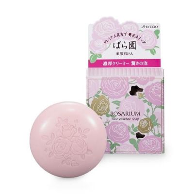 Shiseido Garden Rose Essence Soap RX Мыло для лица и тела с ароматом розы, 100 г