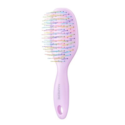 Shanti Mapepe Detangling Brush Mini Массажная мини щетка для распутывания волос, фиолетовая