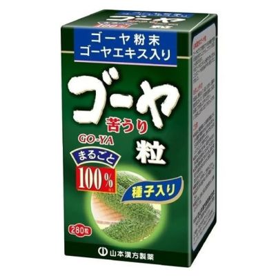 Yamamoto Kanpo Горькая дыня (момордика)100%, 280 таблеток на 31 день. До 03/2028