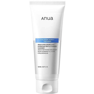 Anua 8 Hyaluronic Acid Hydrating Gentle Foaming Пенка для умывания с гиалуроновой кислотой 150 мл. До 08/2027