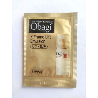 Rohto Obagi X Frame Lift Emulsion Увлажняющая подтягивающая укрепляющая эмульсия, пробник 2 г