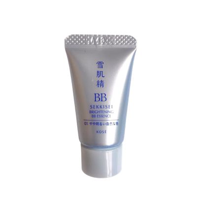 Kose Sekkisei Bright BB Essence SPF50+/PA++++ Увлажняющий ВВ крем, маскирующий поры, оттенок 01, пробник 5 г