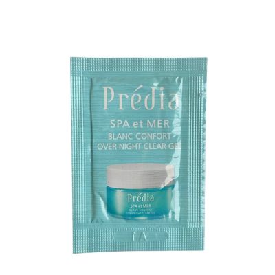 Kose Predia Spa et Mer Blanc Comfort Overnight Clear Gel Ночной увлажняющий гель для лица, пробник 1,5 г