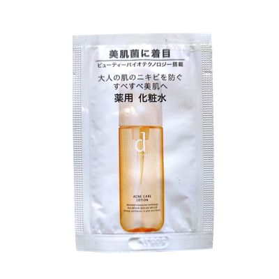 Shiseido d Program Acne Care Lotion MB Освежающий лосьон для чувствительной кожи с акне, пробник 1,5 мл