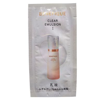 Shiseido Benefique Clear Emulsion I Освежающая эмульсия для упругости кожи, пробник 2,5 мл