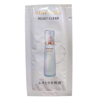 Shiseido Benefique Reset Clear N Очищающий лосьон для снятия макияжа, пробник 3 мл