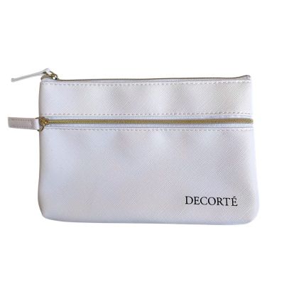 Kose Cosme Decorte Белая косметичка, 20 х 13 см