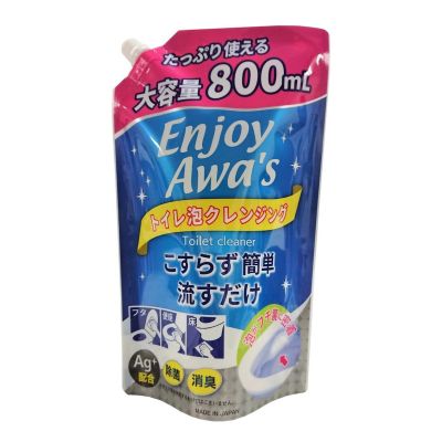 Rocket Soap Пена-спрей для чистки туалета с ионами серебра, пополнение 800 мл