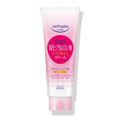 KOSE Softymo Cleansing Cream Крем для демакияжа с гиалуроновой кислотой, 210 г