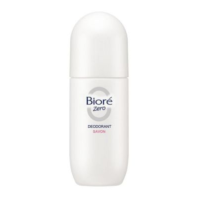 Kao Biore Zero Deodorant Roll-on Антибактериальный дезодорант, аромат мыла, 40 мл