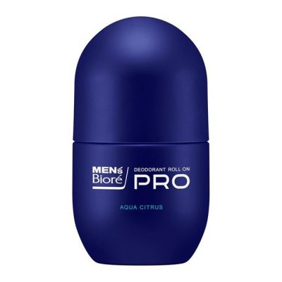 Kao Mens Biore Deodorant Roll-On PRO Чоловічий дезодорант, аромат аква-цитрус, 55 мл