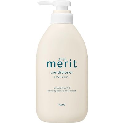 Kao Merit Conditioner Увлажняющий кондиционер для волос от перхоти, с дозатором 450 мл