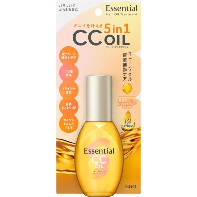 Као Essential CC Oil Многофункциональное масло для ухода за волосами, 60 мл
