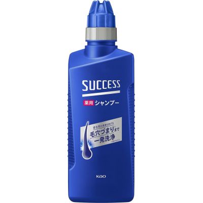 Као Success Medicated Shampoo Extra Cool Освежающий шампунь от перхоти, аква-цитрусовый аромат, 400 мл