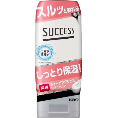 Као Success Medicated Shaving Gel Skin Care Увлажняющий гель для бритья, для сухой кожи, 180 г