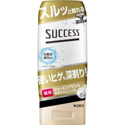 Као Success Medicated Shaving Gel Гель для бритья густых и жестких волос, 180 г