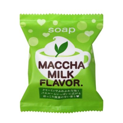 Pelican Matcha Miriku sekken Macca Milk Flavor косметическое мыло с матча и экстрактом молочнокислых бактерий, 80 г