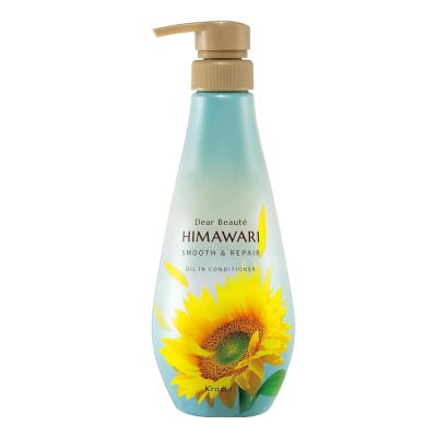 Kracie Dear Beaute HIMAWARI Oil-in Conditioner Smooth & Repair Восстанавливающий кондиционер для гладкости волос, 500 г