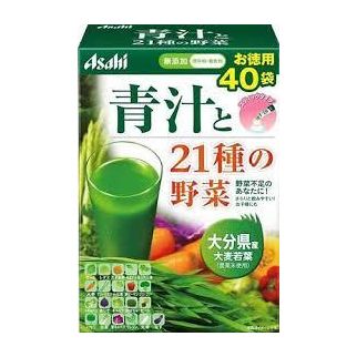 Asahi Утренняя Сила зеленый сок из 21 вида овощей 3,3 гр. 40 пакетиков