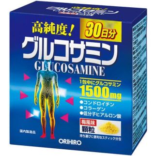 Orihiro глюкозамин 1500 мг + хондроитин + гиалуроновая - 30 стиков