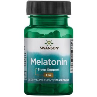 Swanson Melatonіn Sleep Support Мелатонин поддержка сна, 3 мг 120 капсул