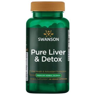 Swanson Ultra Pure Liver & Detox Регенерация и очистка печени 60 капсул
