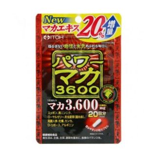 ITOH Power Maca 3600 c женьшенем, кордицепсом, маточным молочком, устрицами 40 таб на 20 дней