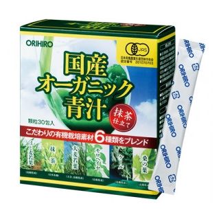 Orihiro Аодзиру органические сублимированные соки растений Японии 30 саше по 2 гр на 30 дней