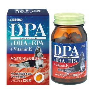 Orihiro DPA + DHA + EPA Omega-3 из жира Гренландского Тюленя 120 капс. До 09/2027