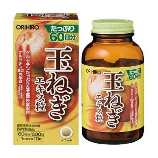 Orihiro экстракт лука и луковой шелухи 600 таблеток на 60 дней