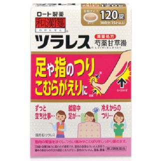 Rohto Tsuraresu натуральное растительное средство от мышечных спазмов и судорог 120 т от 7 лет