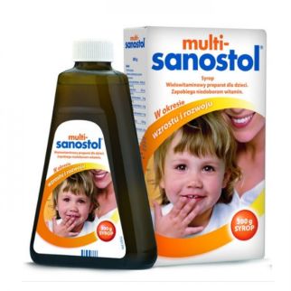Multi-Sanostol жидкие вкусные витамины для детей от 1 года, 300 г