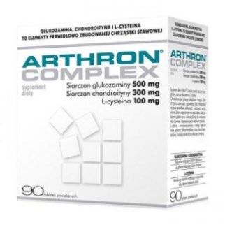 Takeda Arthron Complex хондропротектор с глюкозамином 1500 мг, хондроитином 900 мг, L-цистеином 90 таб на 30дн