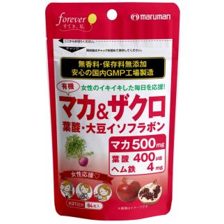 Maruman мака, гранат, фолиевая кислота, изофлавоны сои, гемовое железо 84 таблетки на 21 день