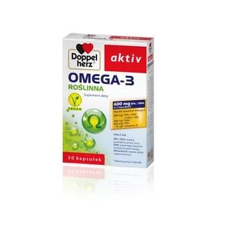 Doppelherz Aktiv Omega-3 вегетарианская из микроводорослей 30 капсул. До 05/2026