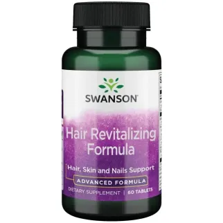 Swanson Hair Revitalizing Formula Комплекс для восстановления волос, 60 таблеток