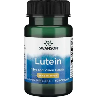 Swanson Lutein Здоровое зрение, 60 капсул
