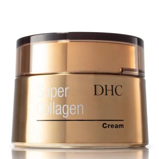 DHC Super Collagen Cream Крем c дипептидом-8, витамином С, экстрактом Майтаке, скваланом, маслом жожоба 50 г