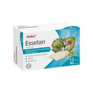 Dr.Max Essetan холин из лецитина, экстракты артишока редиса витамины для печени и желч. пузыря 40к. До 06/2026